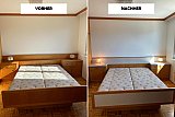 Bett & Nachtkästen - Schlafzimmer/Wohnzimmer/Kinderzimmer
