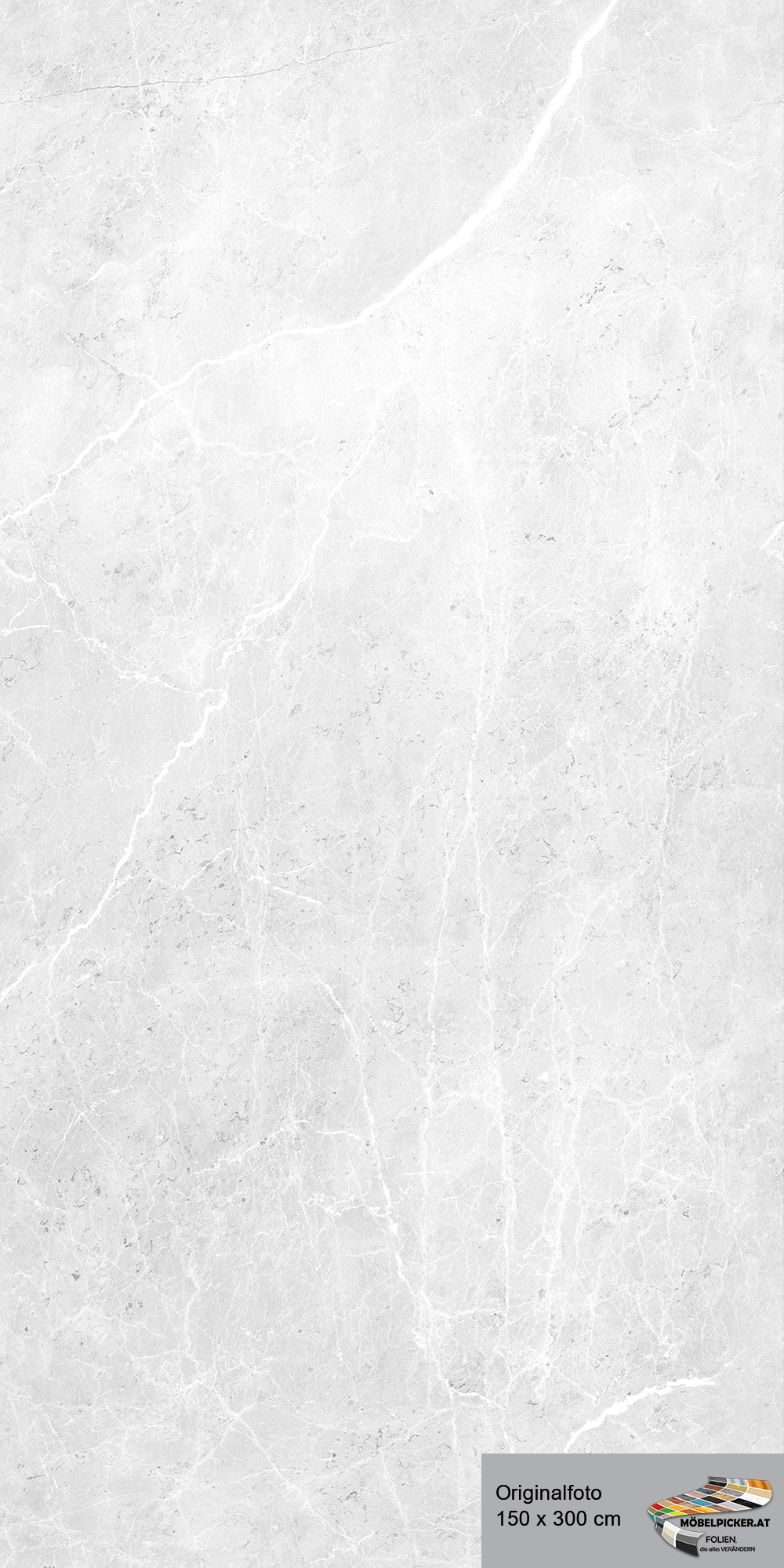 Alu-Design-Platte Aragon weiß - Aluminiumverbundplatte für Bäder, WC, Büro, Wände, Wohnzimmer