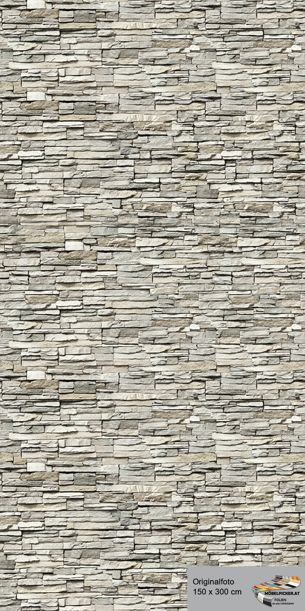 Alu-Design-Platte Sandstein Grau - Aluminiumverbundplatte für Bäder, WC, Büro, Wände, Wohnzimmer