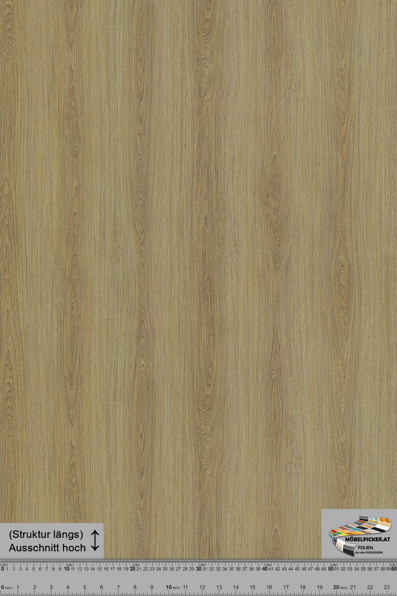 Holz: Eiche mittelbraun seidenglanz ArtNr: MPCSNF66 für Esstisch, Wohnzimmertisch, Küchentisch, Tische, Sideboard und Schlafzimmerschränke