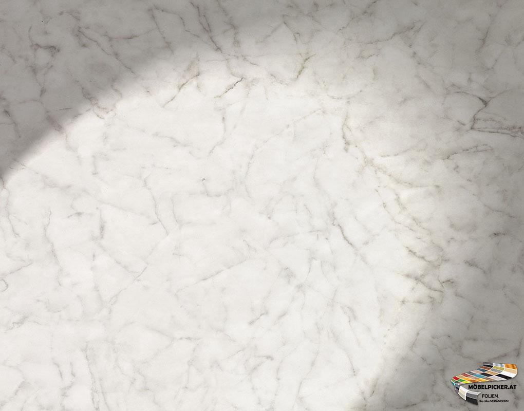 Stein: Carrara Marmor weiß ArtNr: MPNS801 für Kästen, Wände, Fronten, Küchenfronten, Fliesen, Glas, Fensterrahmen, Küchenarbeitsplatten