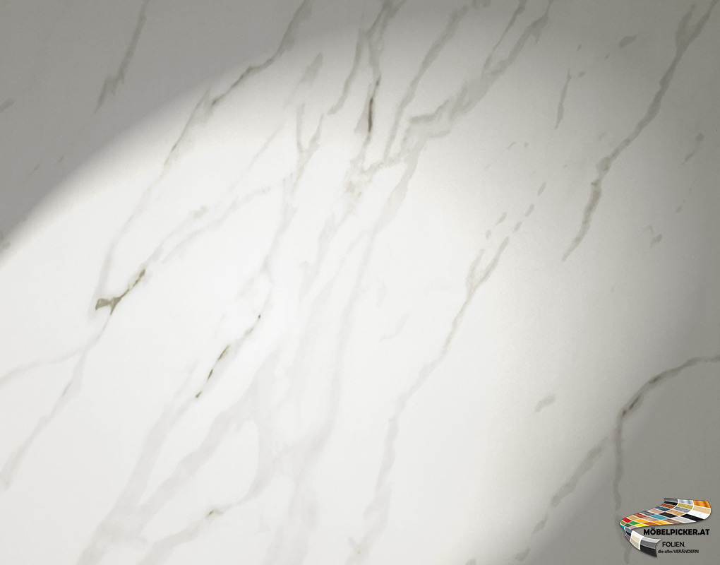 Stein: Marmor dunkel marmoriert, creme-weiß ArtNr: MPVST678 für Kästen, Wände, Fronten, Küchenfronten, Fliesen, Glas, Fensterrahmen, Küchenarbeitsplatten