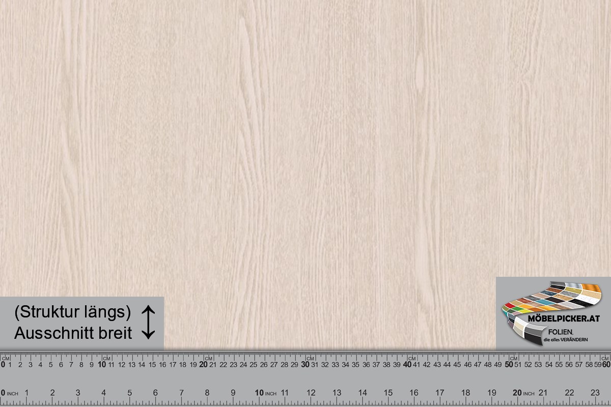 Holz: Esche strukturiert hell ArtNr: MPW196 für Schiebetüren, Wohnungstüren, Eingangstüren, Türe, Fensterbretter und Badezimmer