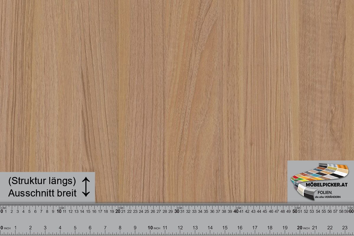 Holz: Walnuss hellbraun ArtNr: MPW925 für Schiebetüren, Wohnungstüren, Eingangstüren, Türe, Fensterbretter und Badezimmer