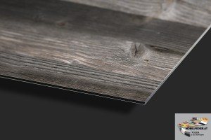 Alu-Design-Platte Treibholz - Aluminiumverbundplatte für Küchenrückwände, Fliesenspiegel, Fliesenrückwände, Küchen