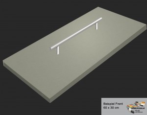 Farbe: helles Braungrau ArtNr: MPS157 Alternativbezeichnungen: braungrau, braunes grau, braunstichiges grau, RAL Farben: 7002 Olivgrau, Olive grey; 7003 Moosgrau, Moss grey für Tisch, Treppe, Wand, Küche, Möbel